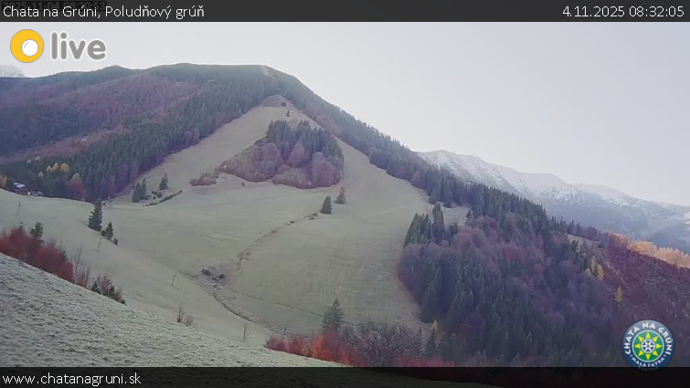 Chata na Grúni - Poludňový grúň - 4.11.2025 v 08:32