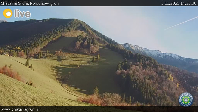 Chata na Grúni - Poludňový grúň - 5.11.2025 v 14:32