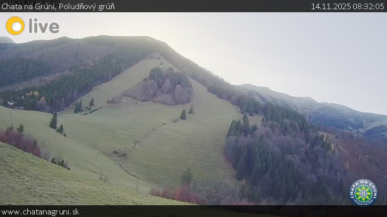 Chata na Grúni - Poludňový grúň - 14.11.2025 v 08:32