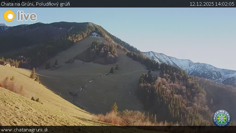 Chata na Grúni - Poludňový grúň - 12.12.2025 v 14:02