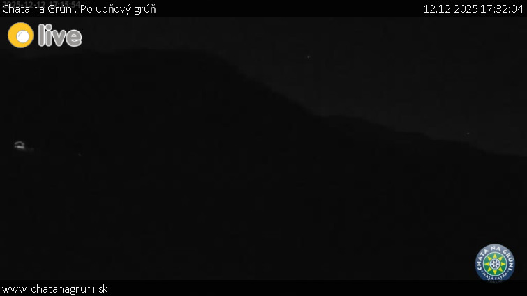 Chata na Grúni - Poludňový grúň - 12.12.2025 v 17:32