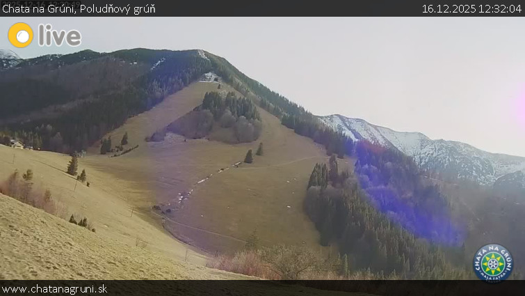 Chata na Grúni - Poludňový grúň - 16.12.2025 v 12:32