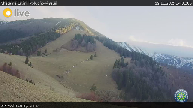 Chata na Grúni - Poludňový grúň - 19.12.2025 v 14:02