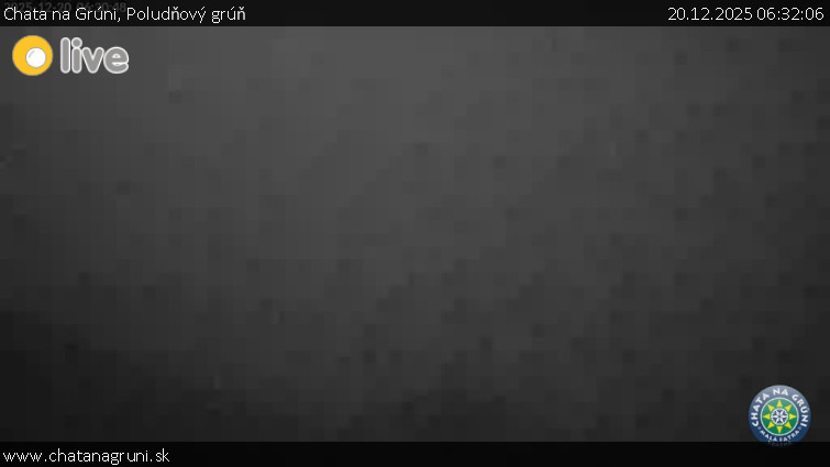 Chata na Grúni - Poludňový grúň - 20.12.2025 v 06:32