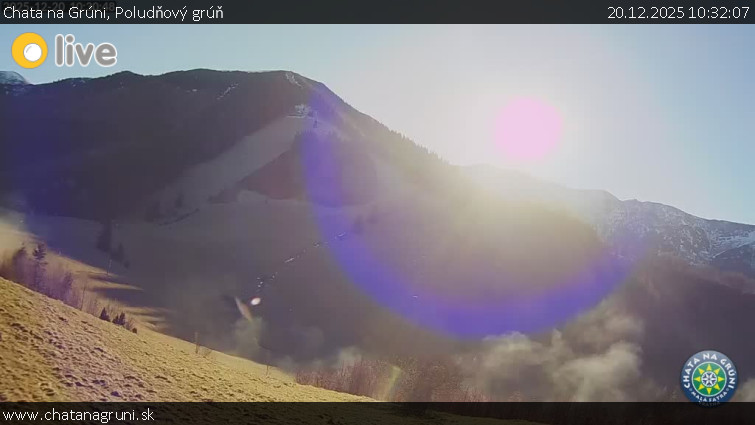 Chata na Grúni - Poludňový grúň - 20.12.2025 v 10:32