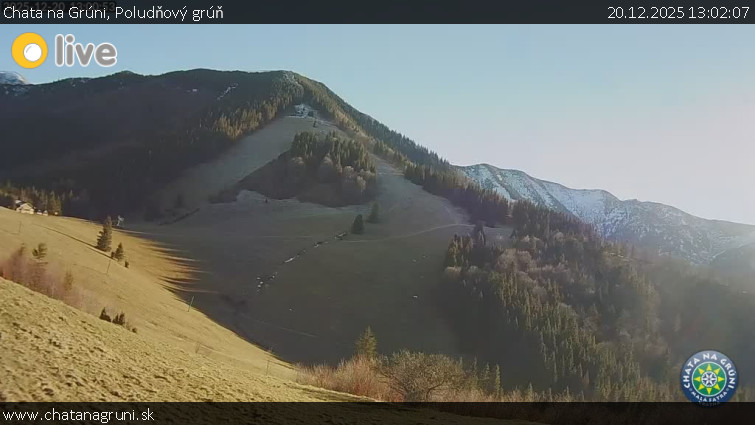 Chata na Grúni - Poludňový grúň - 20.12.2025 v 13:02