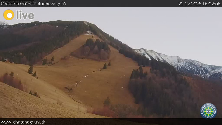 Chata na Grúni - Poludňový grúň - 21.12.2025 v 16:02