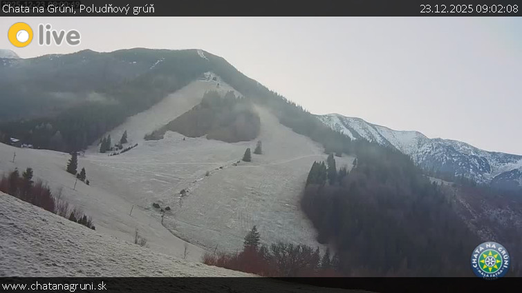 Chata na Grúni - Poludňový grúň - 23.12.2025 v 09:02