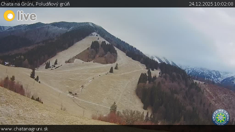 Chata na Grúni - Poludňový grúň - 24.12.2025 v 10:02