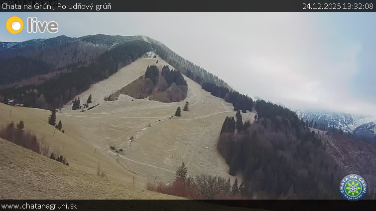 Chata na Grúni - Poludňový grúň - 24.12.2025 v 13:32