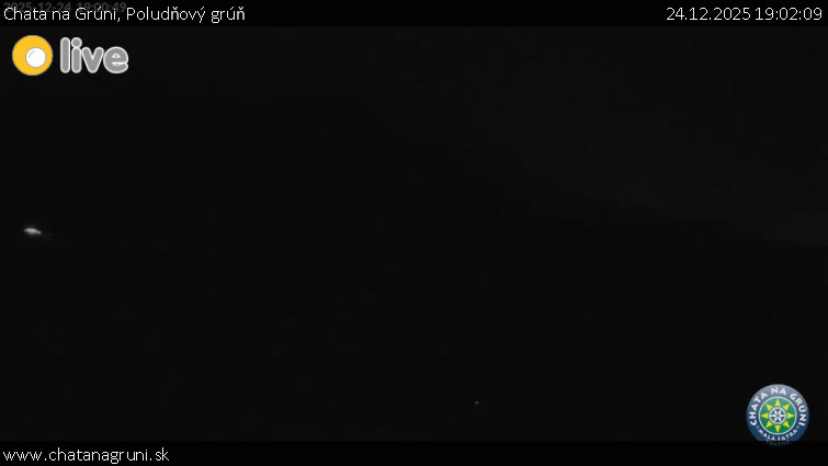 Chata na Grúni - Poludňový grúň - 24.12.2025 v 19:02
