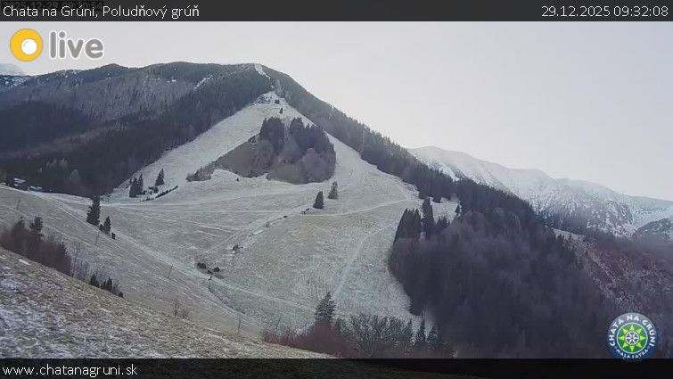 Chata na Grúni - Poludňový grúň - 29.12.2025 v 09:32