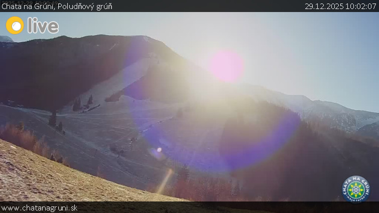 Chata na Grúni - Poludňový grúň - 29.12.2025 v 10:02