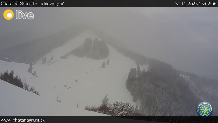 Chata na Grúni - Poludňový grúň - 31.12.2025 v 15:02