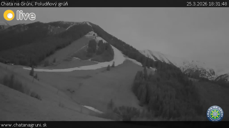 Chata na Grúni - Poludňový grúň - 25.3.2026 v 18:31