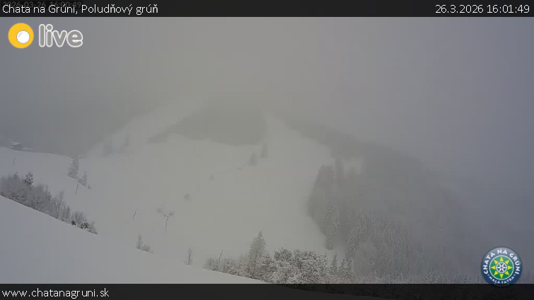 Chata na Grúni - Poludňový grúň - 26.3.2026 v 16:01
