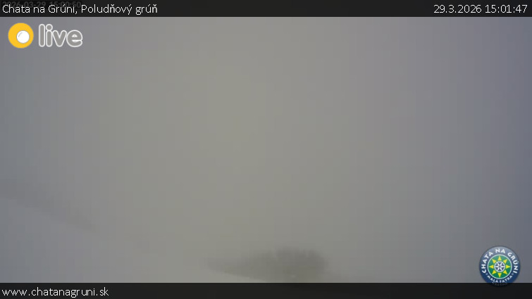 Chata na Grúni - Poludňový grúň - 29.3.2026 v 15:01