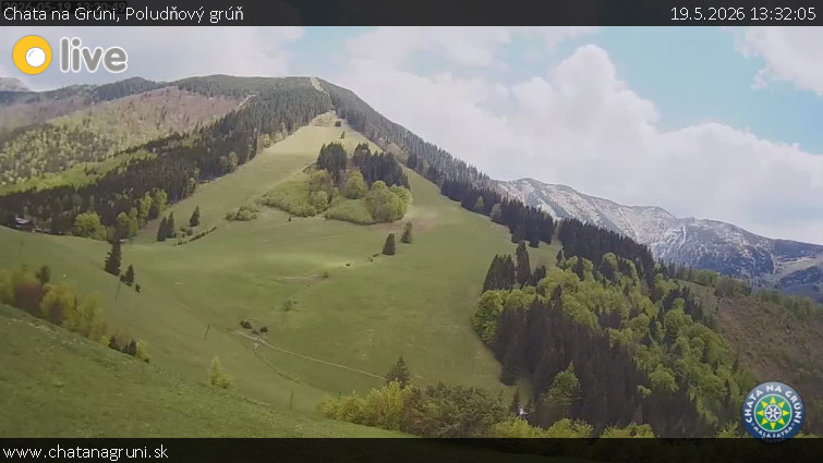 Chata na Grúni - Poludňový grúň - 19.5.2026 v 13:32