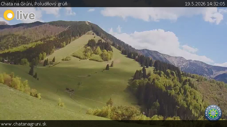Chata na Grúni - Poludňový grúň - 19.5.2026 v 14:32