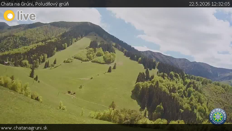 Chata na Grúni - Poludňový grúň - 22.5.2026 v 12:32