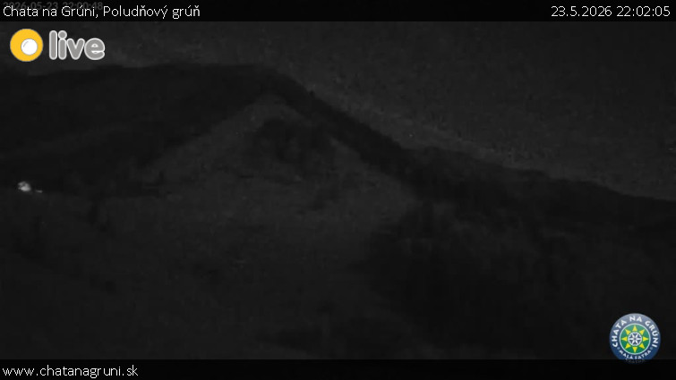 Chata na Grúni - Poludňový grúň - 23.5.2026 v 22:02