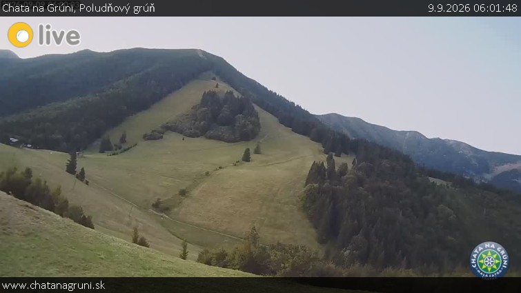Chata na Grúni - Poludňový grúň - 9.9.2026 v 06:01