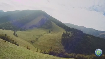 Hütte auf Grúňi