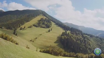 Hütte auf Grúňi