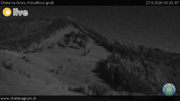 Chata na Grúni - Poludňový grúň - 27.9.2026 v 03:31