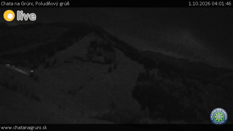 Chata na Grúni - Poludňový grúň - 1.10.2026 v 04:01