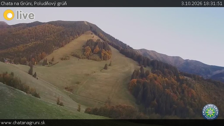 Chata na Grúni - Poludňový grúň - 3.10.2026 v 18:31