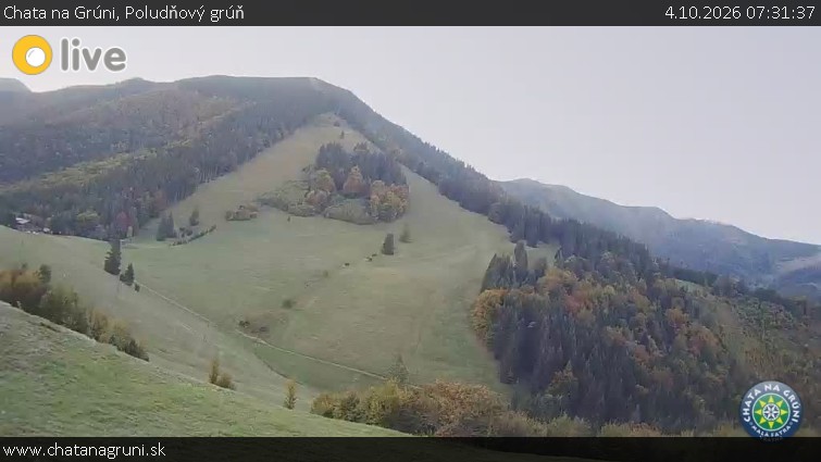 Chata na Grúni - Poludňový grúň - 4.10.2026 v 07:31