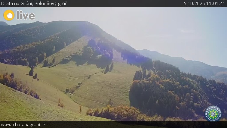 Chata na Grúni - Poludňový grúň - 5.10.2026 v 11:01
