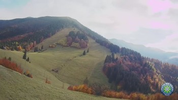 Hütte auf Grúňi