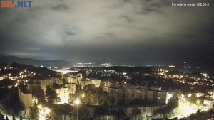 Město Banská Bystrica - Pohled od Sásové-Rudlové - 16.9.2025 v 02:30