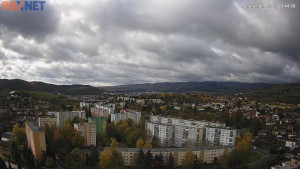 Město Banská Bystrica - Pohled od Sásové-Rudlové - 28.10.2025 v 09:45 Město Banská Bystrica - Pohled od Sásové-Rudlové - 28.10.2025 v 09:45