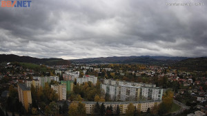 Město Banská Bystrica - Pohled od Sásové-Rudlové - 28.10.2025 v 10:45 Město Banská Bystrica - Pohled od Sásové-Rudlové - 28.10.2025 v 10:45