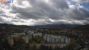 Město Banská Bystrica - Pohled od Sásové-Rudlové - 28.10.2025 v 12:45 Město Banská Bystrica - Pohled od Sásové-Rudlové - 28.10.2025 v 12:45