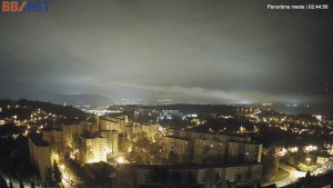 Město Banská Bystrica - Pohled od Sásové-Rudlové - 15.11.2025 v 02:45 Město Banská Bystrica - Pohled od Sásové-Rudlové - 15.11.2025 v 02:45