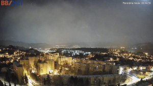 Město Banská Bystrica - Pohled od Sásové-Rudlové - 31.12.2025 v 00:45