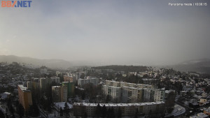 Město Banská Bystrica - Pohled od Sásové-Rudlové - 31.12.2025 v 10:00