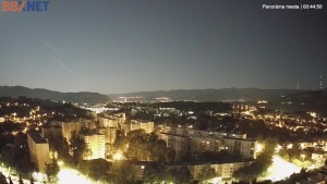 Město Banská Bystrica - Pohled od Sásové-Rudlové - 31.7.2026 v 00:45 Město Banská Bystrica - Pohled od Sásové-Rudlové - 31.7.2026 v 00:45