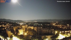 Město Banská Bystrica - Pohled od Sásové-Rudlové - 31.7.2026 v 02:45 Město Banská Bystrica - Pohled od Sásové-Rudlové - 31.7.2026 v 02:45