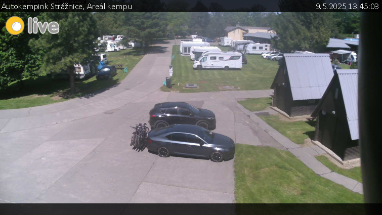 Autokempink Strážnice - Areál kempu - 9.5.2025 v 13:45 Autokempink Strážnice - Areál kempu - 9.5.2025 v 13:45