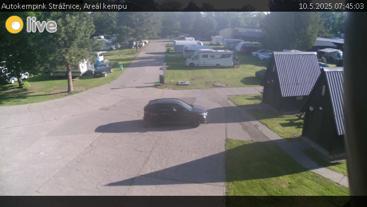 Autokempink Strážnice - Areál kempu - 10.5.2025 v 07:45 Autokempink Strážnice - Areál kempu - 10.5.2025 v 07:45