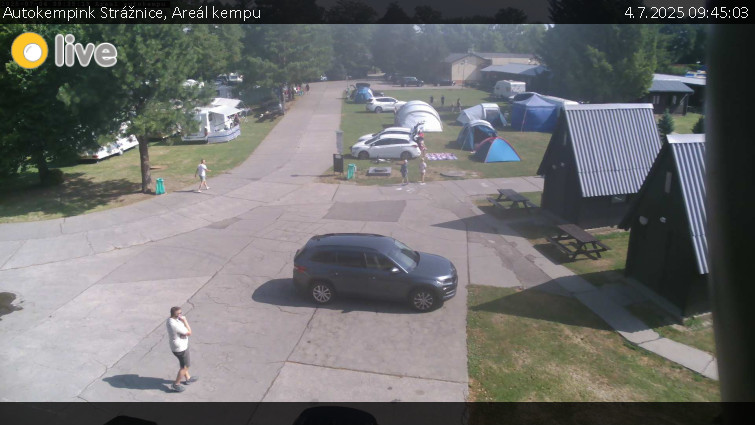 Autokempink Strážnice - Areál kempu - 4.7.2025 v 09:45 Autokempink Strážnice - Areál kempu - 4.7.2025 v 09:45