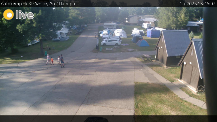 Autokempink Strážnice - Areál kempu - 4.7.2025 v 18:45 Autokempink Strážnice - Areál kempu - 4.7.2025 v 18:45