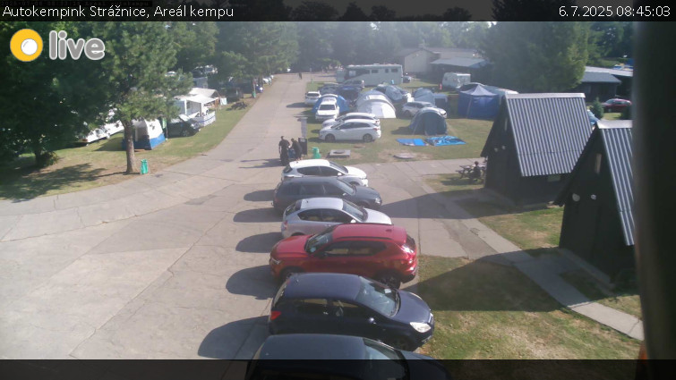 Autokempink Strážnice - Areál kempu - 6.7.2025 v 08:45 Autokempink Strážnice - Areál kempu - 6.7.2025 v 08:45
