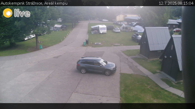 Autokempink Strážnice - Areál kempu - 12.7.2025 v 08:15 Autokempink Strážnice - Areál kempu - 12.7.2025 v 08:15
