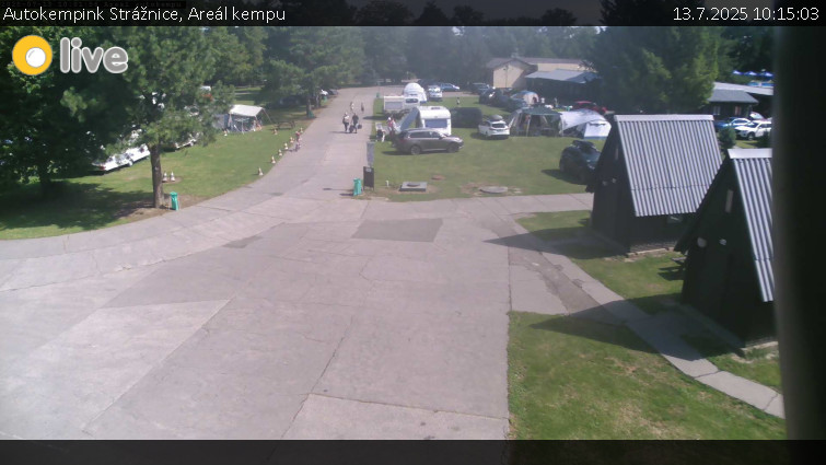 Autokempink Strážnice - Areál kempu - 13.7.2025 v 10:15 Autokempink Strážnice - Areál kempu - 13.7.2025 v 10:15